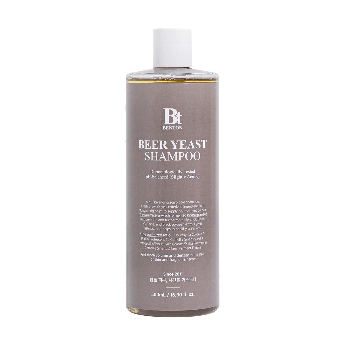 Šampūns ar alus raugu Benton Beer Yeast Shampoo