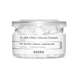 Punktveida pretiekaisuma serums Cosrx The AHA 2 BHA 2 Blemish Treatment Serum