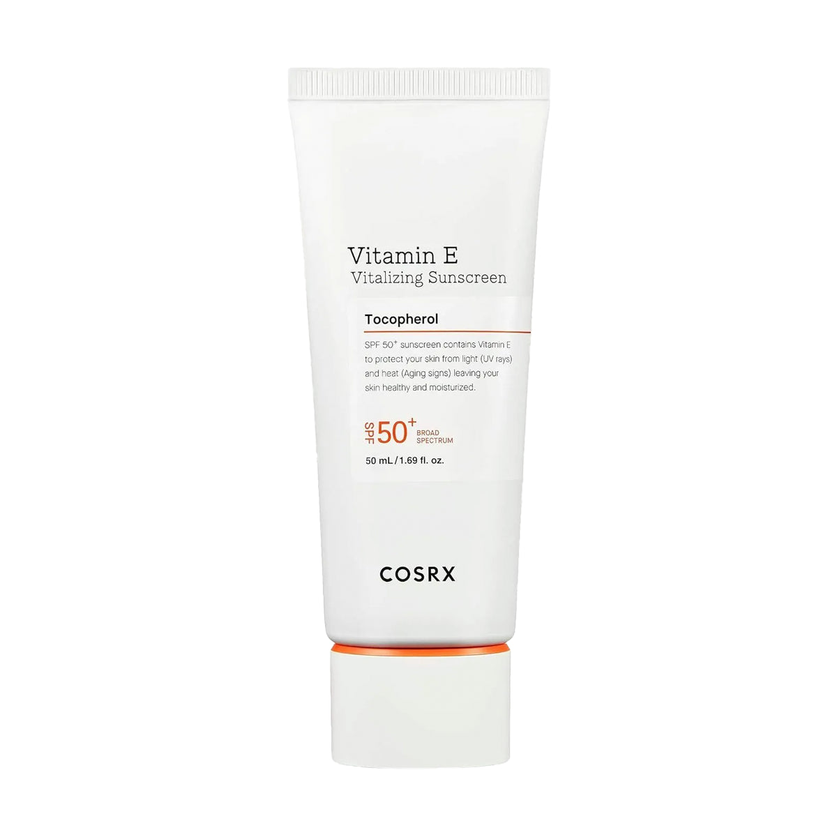 Viegls saules aizsargkrēms COSRX Vitamin E Vitalizing Sunscreen SPF50 PA++++