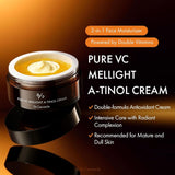 Divfāžu krēms ar retinolu un C vitamīnu Dr.Ceuracle Pure VС Mellight A-Tinol Cream