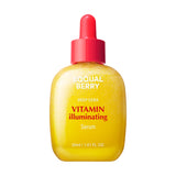 Balinošs un sejas ādu nostiprinošs serums EQQUALBERRY Vitamin Illuminating Serum
