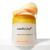 Eksfoliējoši tonera spilventiņi Medicube Kojic Acid Turmeric Pad