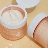 Īpaši efektīvas mitrās plāksnītes poru attīrīšanai un sašaurināšanai Numbuzin No.4 Pore Zero Peeled Egg Toner Pad