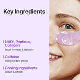 Atjaunojošie kolagēna acu plāksteri Numbuzin No.9 NAD+ Collagen Under Eye Patches