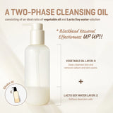 Divu tekstūru hidrolipīdu eļļa ar soju Some By Mi Lacto Soy Sebum & Blackhead Cleansing Oil