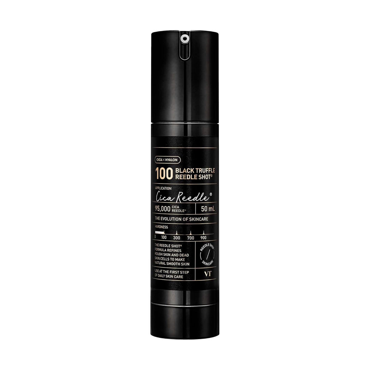 Pretnovecošanās serums-būsteris ar mikroadatām un melnām trifelēm VT Cosmetics Black Truffle Reedle Shot 100