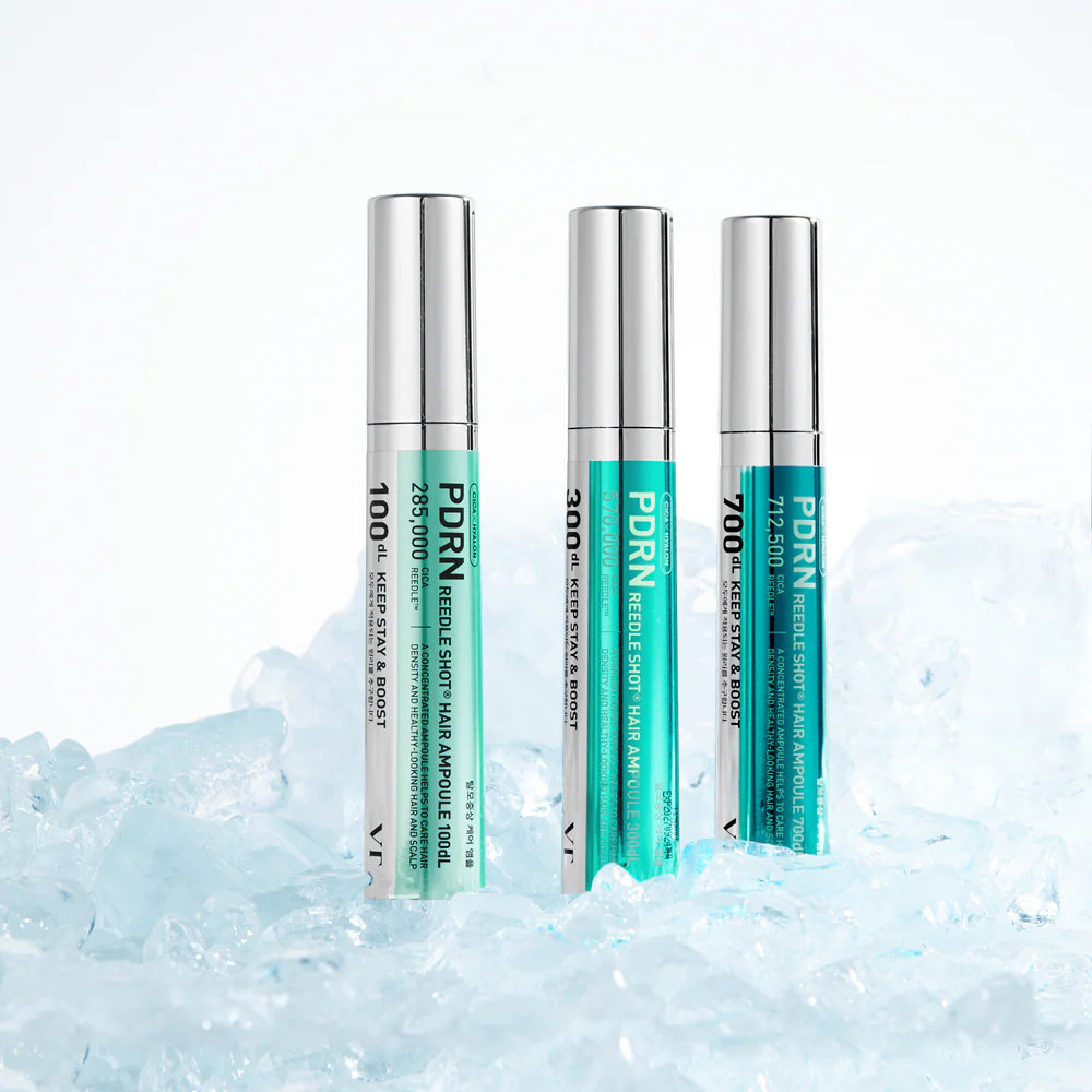 Ampula matu stiprināšanai ar PDRN un spikulām VT Cosmetics PDRN Reedle Shot Hair Ampoule 100dL